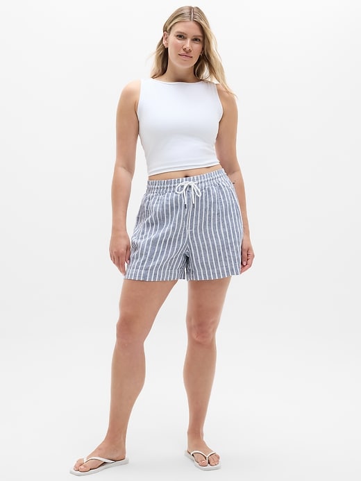 Image number 6 showing, Retreat Linen Mid Rise 4" Short
