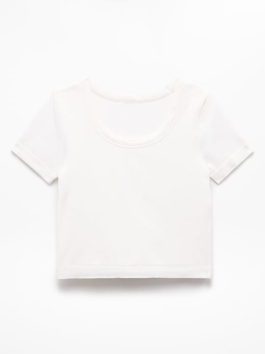 Image number 5 showing, Athleta Girl Rise Above Rib Scoop Tee