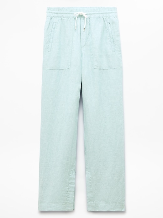 Image number 6 showing, Retreat Linen High Rise Wide Leg Pant