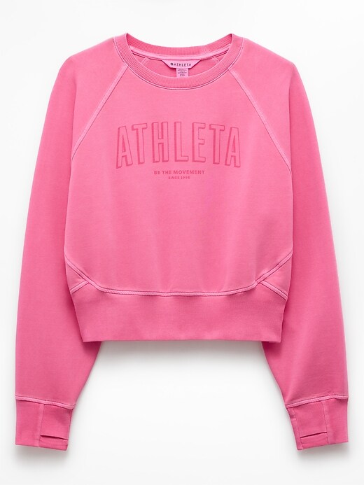 Image number 4 showing, Athleta Girl All Day Crewneck Sweatshirt