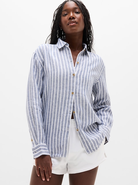 Retreat Linen Top
