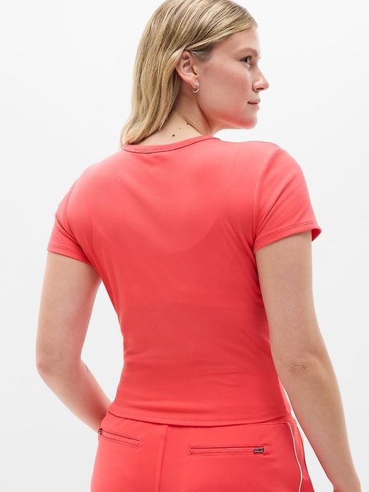 Image number 5 showing, Signature Rib Crop Tee