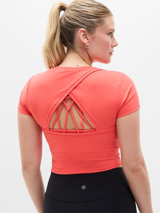 Image number 6 showing, Transcend Open Back Tee