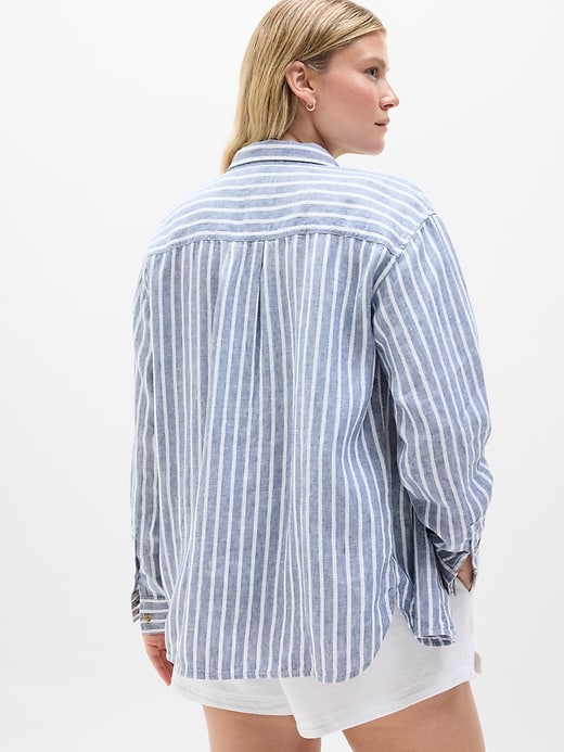 Image number 6 showing, Retreat Linen Top