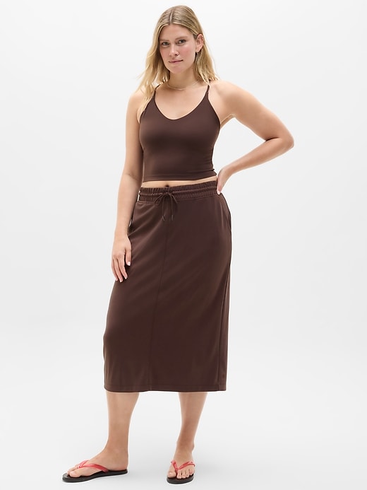 Image number 4 showing, Seasoft Midi Skirt