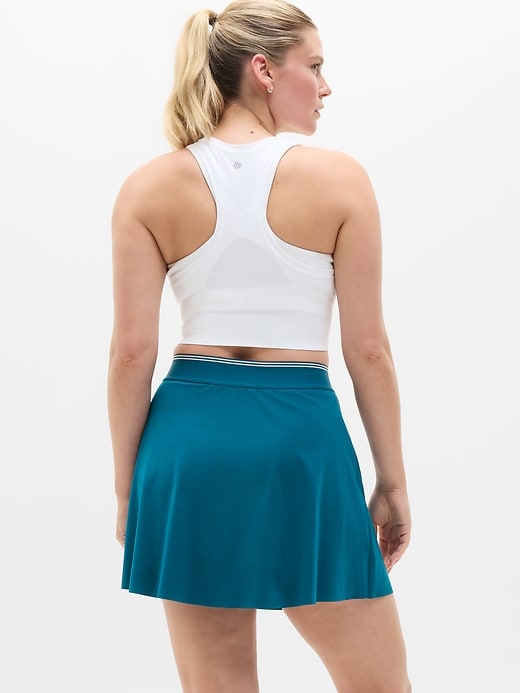 Image number 6 showing, Ace A-Line Tipped 15.5" Skort