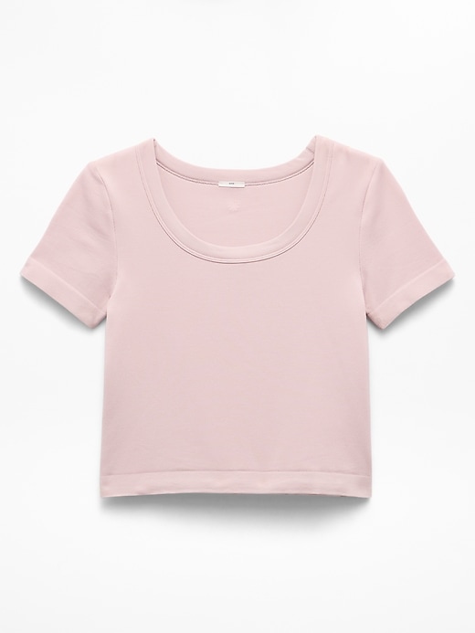 Image number 5 showing, Athleta Girl Rise Above Rib Scoop Tee