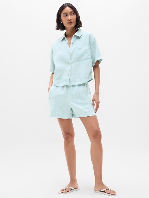Image number 5 showing, Retreat Linen Short Sleeve Shirt