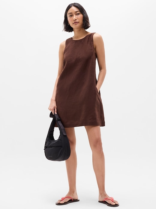 Image number 2 showing, Retreat Linen Dress