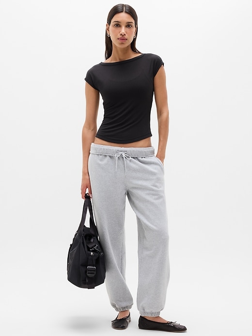 Image number 2 showing, Perfect Rib Boatneck Tee