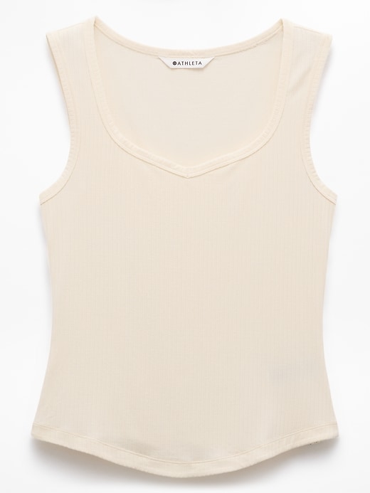 Image number 7 showing, Perfect Rib Sweetheart Tank