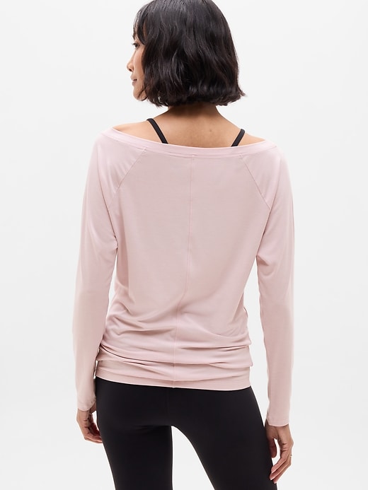 Image number 3 showing, Move With Ease Off The Shoulder Top