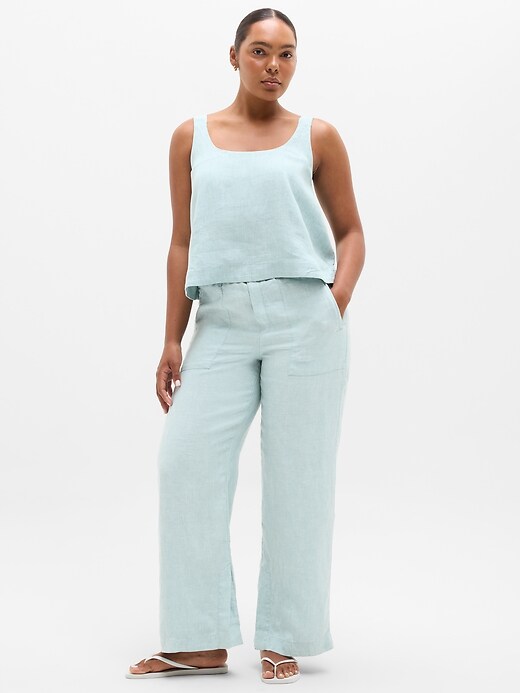 Image number 5 showing, Retreat Linen Tank