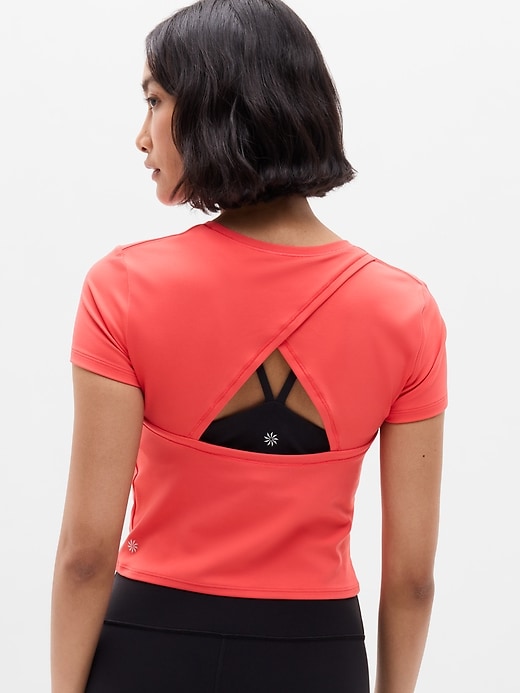 Image number 1 showing, Transcend Open Back Tee