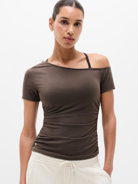 Move With Ease One Shoulder Tee