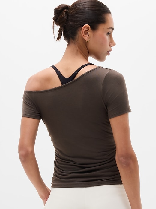Image number 3 showing, Move With Ease One Shoulder Tee