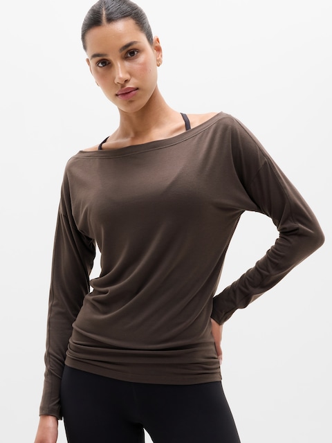 Move With Ease Off The Shoulder Top