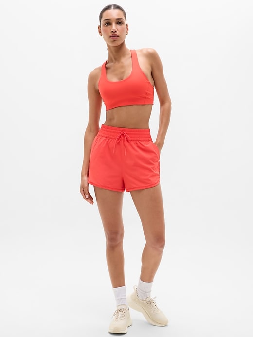 Image number 1 showing, Weekender High Rise Picot 3" Run Short
