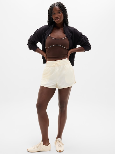 Weekender High Rise Picot 3" Run Short