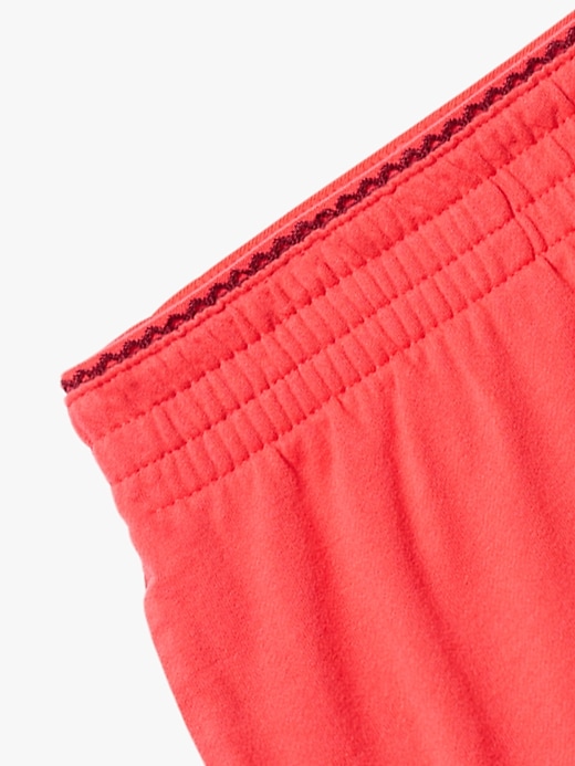 Image number 6 showing, Airy Cotton Terry Mid Rise Picot Shortie