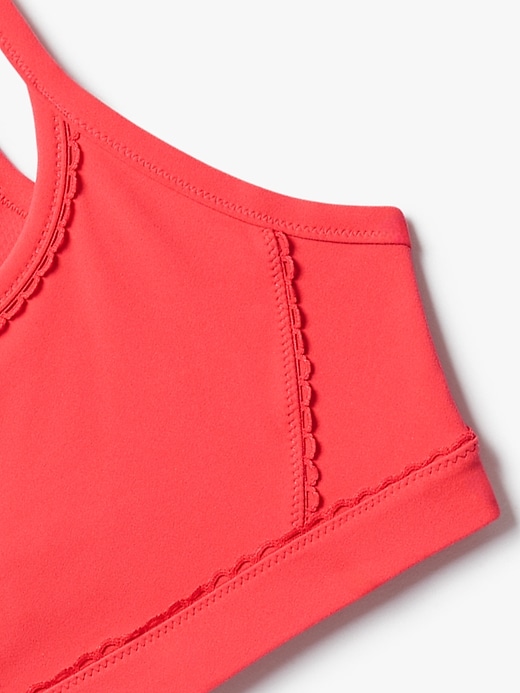 Image number 4 showing, Square Neck Picot Sports Bra A-C