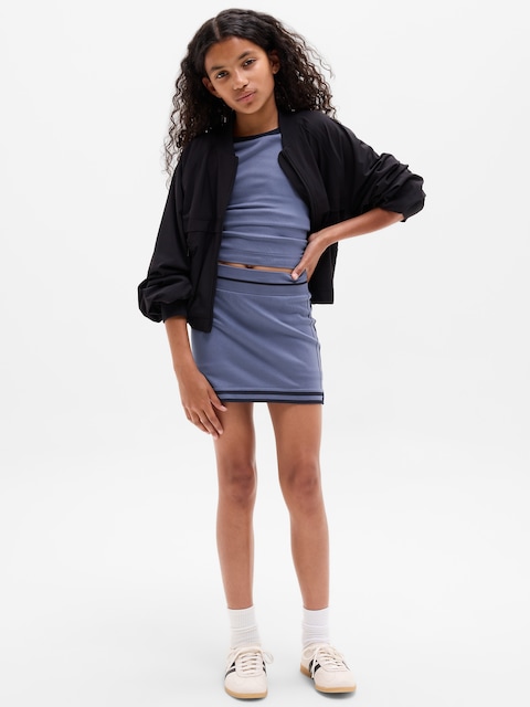 Athleta Girl Rise Above Rib Skort