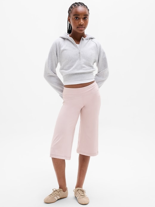 Image number 1 showing, Athleta Girl Elation Low Rise Crop Flood