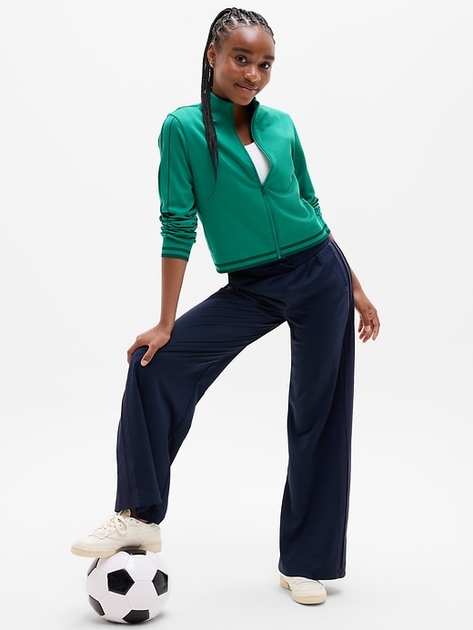 Image number 2 showing, Athleta Girl Rise Above Rib Cardigan