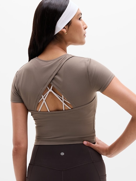 Image number 3 showing, Transcend Open Back Tee