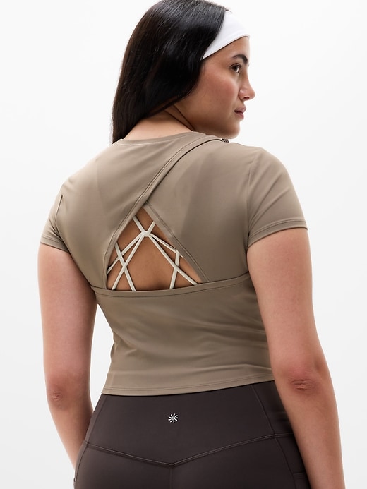 Image number 6 showing, Transcend Open Back Tee