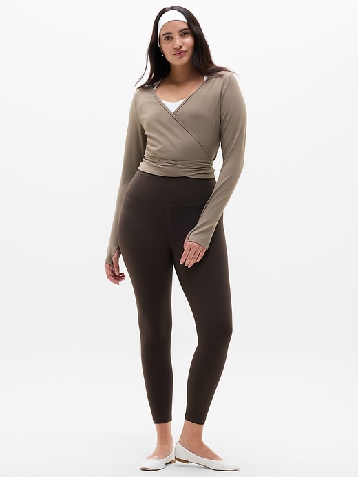 Image number 4 showing, Transcend Wrap Crop Top