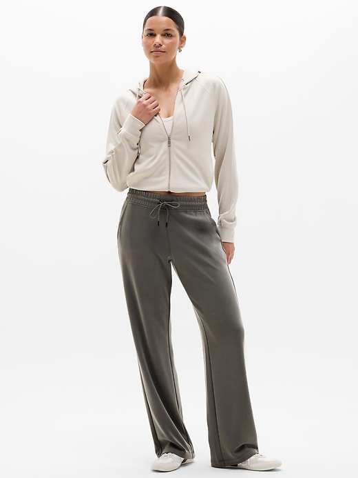 Image number 1 showing, Seasoft Mid Rise Straight Pant
