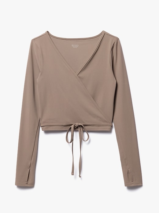 Image number 6 showing, Transcend Wrap Crop Top