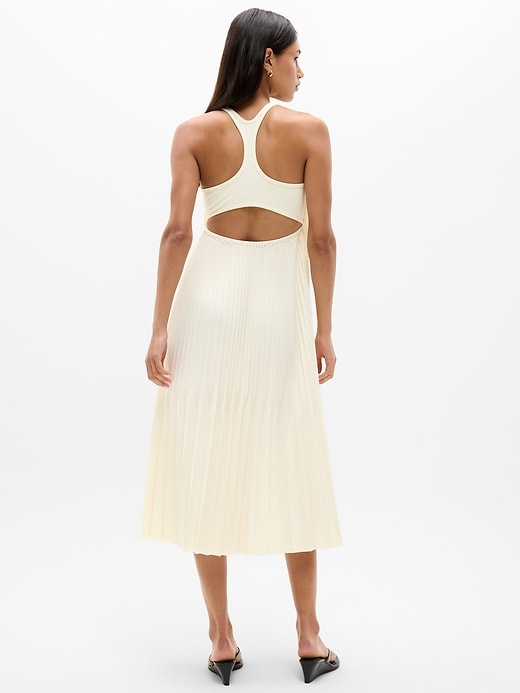 Image number 2 showing, Featherweight Plissé Dress