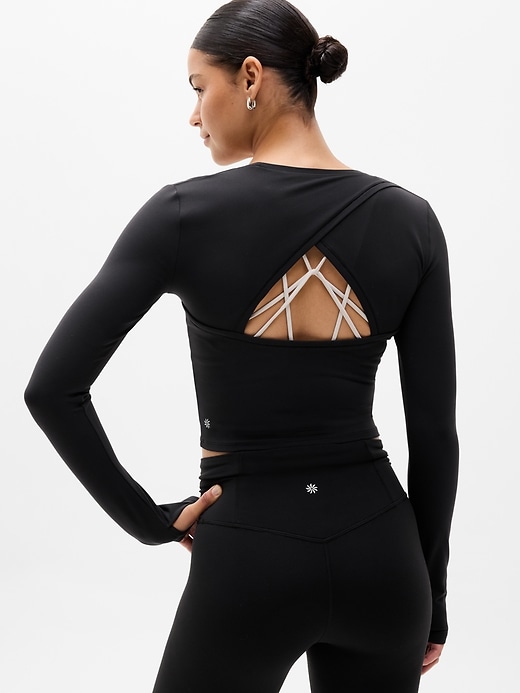 Image number 3 showing, Transcend Open Back Top