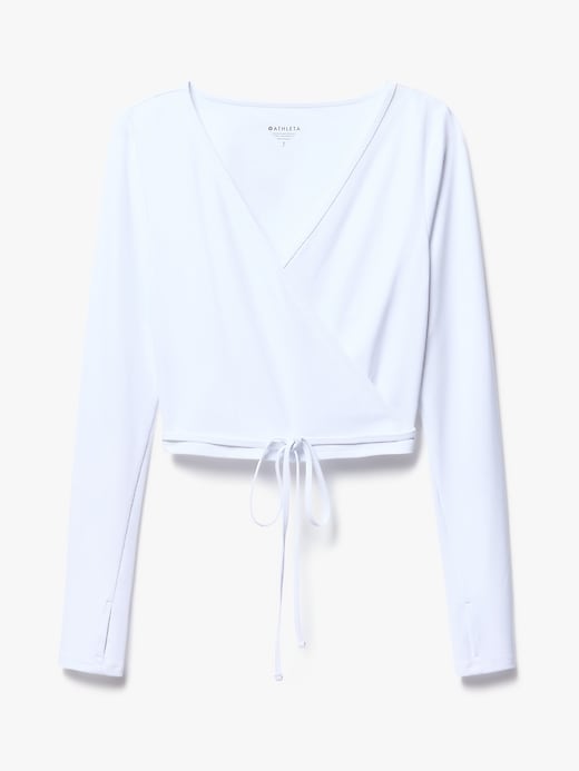 Image number 6 showing, Transcend Wrap Crop Top