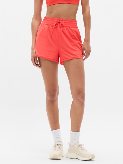 Image number 3 showing, Weekender High Rise Picot 3" Run Short