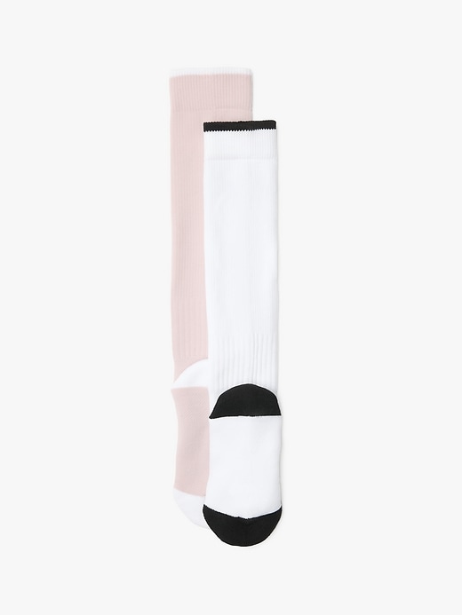 Image number 2 showing, Athleta Girl Soccer Sock 2-Pack