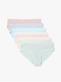 Image number 1 showing, Athleta Girl Right Moves Cotton Bikini Underwear 6-Pack