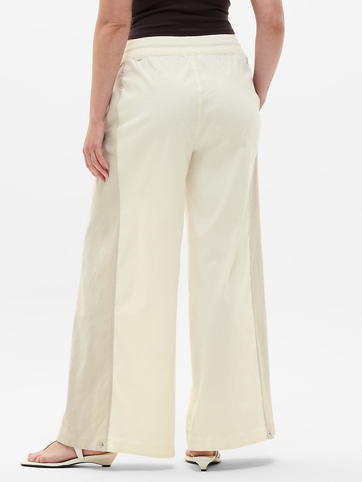 Image number 3 showing, SuperLinen Blend Palazzo Pant
