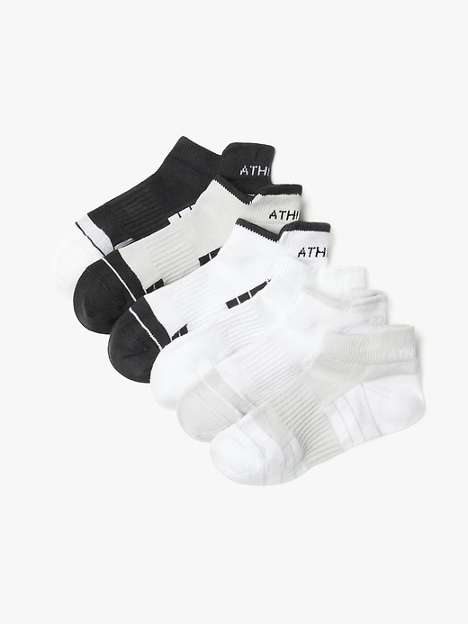 Image number 1 showing, Athleta Girl Everyday Ankle Sock 6-Pack