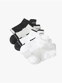 Image number 1 showing, Athleta Girl Everyday Ankle Sock 6-Pack