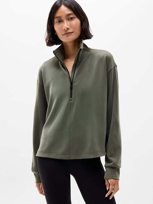 Image number 1 showing, Seasoft Classic 1/4 Zip Sweatshirt