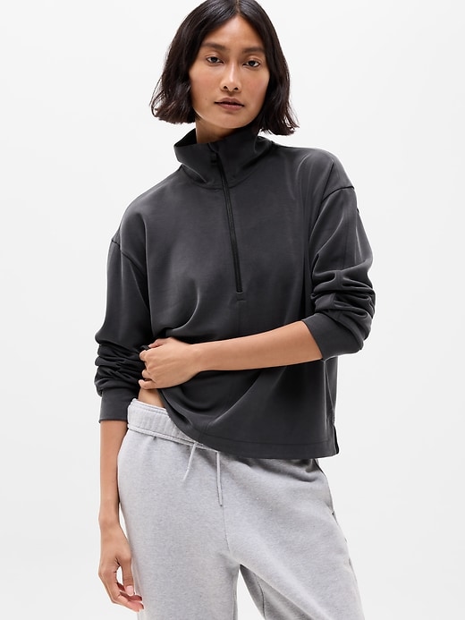 Image number 1 showing, Seasoft Classic 1/4 Zip Sweatshirt