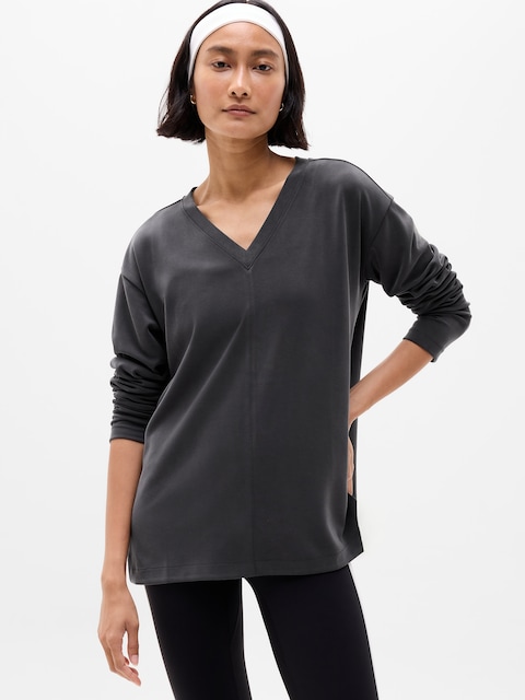 Seasoft V Neck Sweatshirt