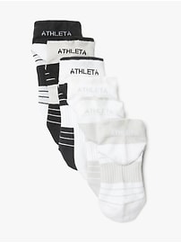 Image number 2 showing, Athleta Girl Everyday Ankle Sock 6-Pack