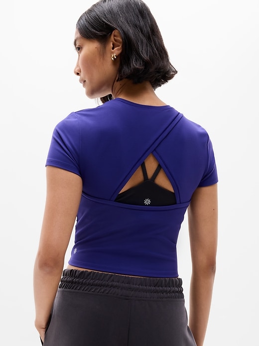 Image number 6 showing, Transcend Open Back Tee