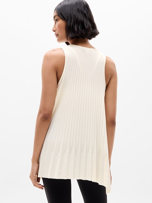 Image number 5 showing, Featherweight Plissé Tank