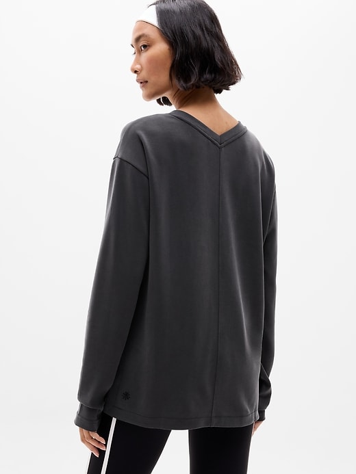 Image number 3 showing, Seasoft V Neck Sweatshirt