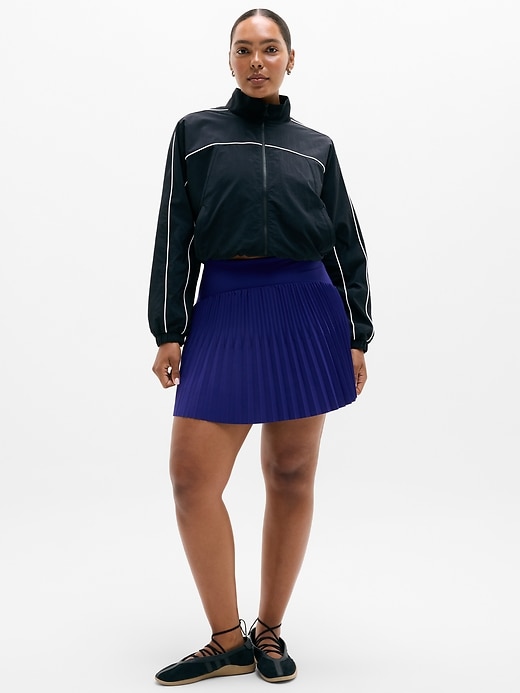 Image number 5 showing, Featherweight Plissé Skort